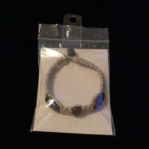 Macrame bracelet - Jute & Brown Wooden Beads NWOT